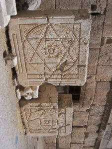 the star of david baalbek temple rotated